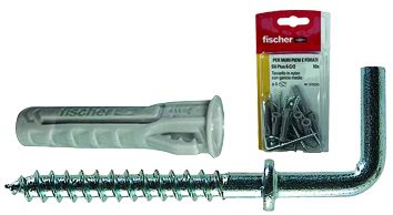 TASSELLI FISCHER SC-K BLISTER C/VITE 10+10 SC 6/2 K