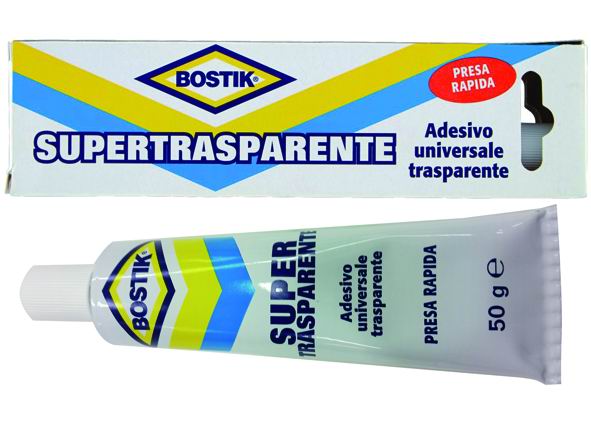 ADESIVI BOSTIK SUPERTRASP TRASPARENTE TUBETTO 125 G