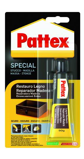 ADESIVI PATTEX SPECIAL LEGNORESTAURO SCURO 50 G