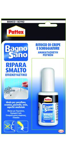 ADESIVI PATTEX BAGNO-SANO RIPARA SMALTO 50 G