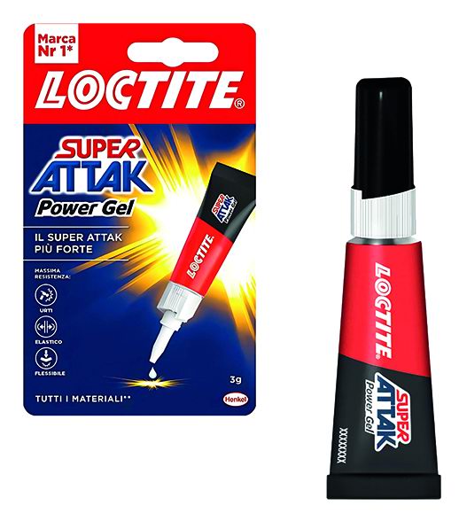 ADESIVI ATTAK SUPER POWER GEL 3 G
