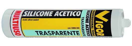 Silicone Acetico Nero