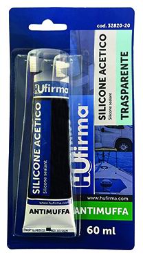 SILICONE HUFIRMA ANTIMUFFA TUBETTO TRASPARENTE 60 ML