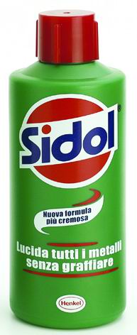 LUCIDANTE PER METALLI SIDOL – PULITORE E BRILLANTANTE UNIVERSALE