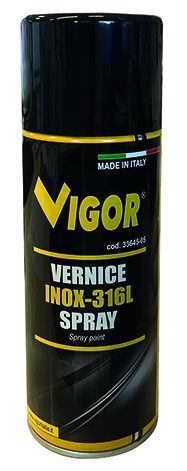 VERNICI SPRAY VIGOR INOX-316L 400 ML