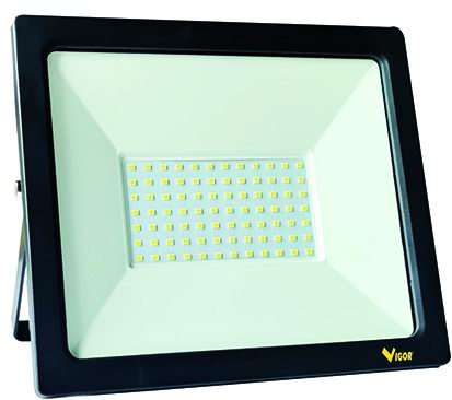 PROIETTORI LED VIGOR LUMY-75 NERO LUCE NATURALE 75W 8500LM