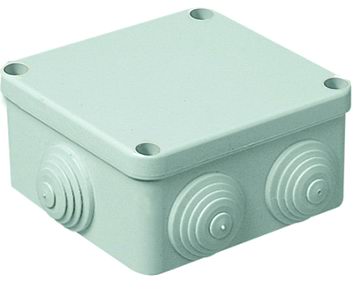 SCATOLE DERIVAZIONE IP55 QUADRE A VITE 100X100X50