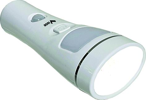 LAMPADE EMERGENZA VIGOR LEON LI-ION TORCIA 1COB+5LED