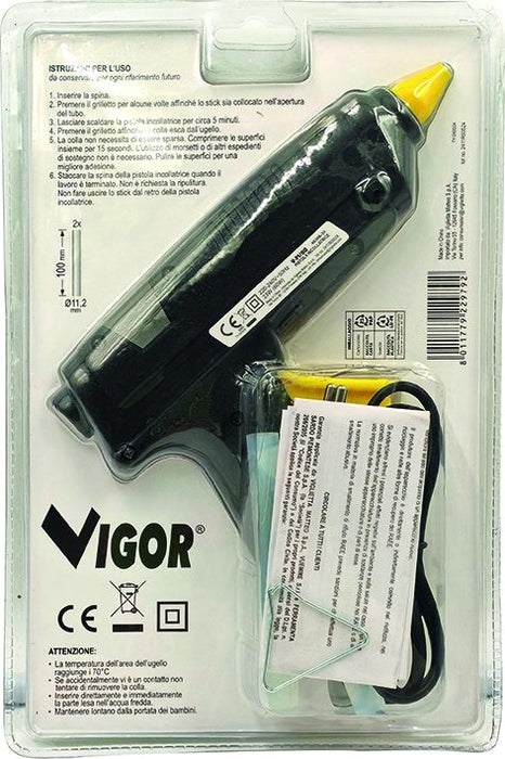 PISTOLE INCOLLATRICI VIGOR V-PI/60 DIA. 11,8 MM 60 W