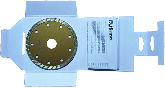 DISCHI DIAMANTATI TURBO HUFIRMA HOBBY-D ORO DIA.115 MM
