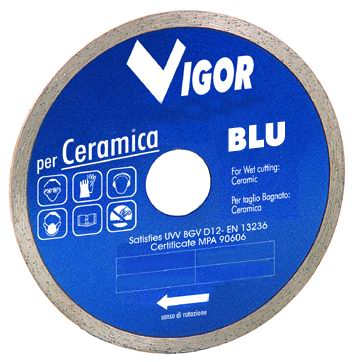 DISCHI DIAMANTATI C.CONTINUA VIGOR CERAMIC BLU DIA.150 MM