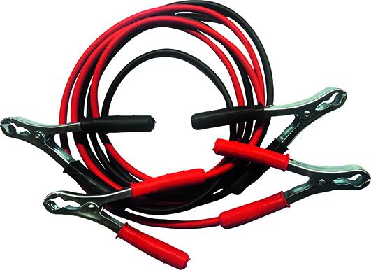 CAVI PER CARICABATTERIA AUTO ITALIA 2,5 m 120A – CAVI AVVIAMENTO BATTERIA CON PINZE