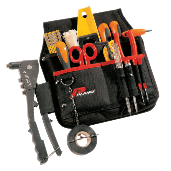 Tasca per elettricista in tessuto speciale rinforzato 535