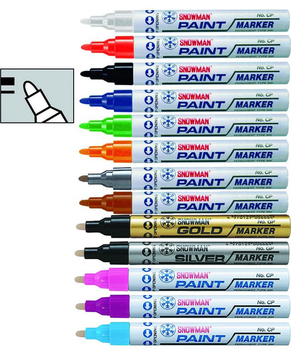 PENNARELLI SNOWMAN PAINTMARKER PUNTA STANDARD CP-12