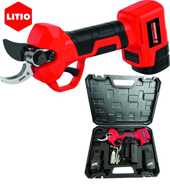 FORBICI P/POTATURA SANDRI SG-FP 3200 2 BATT 16,8V 2AH