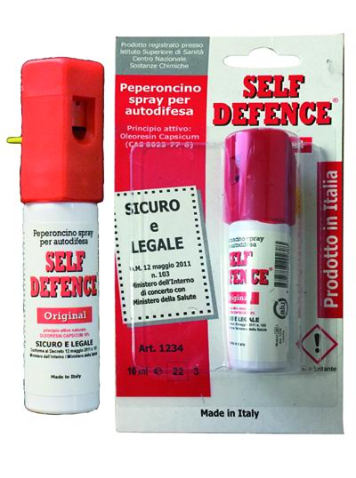 Spray al peperoncino per autodifesa 16ml