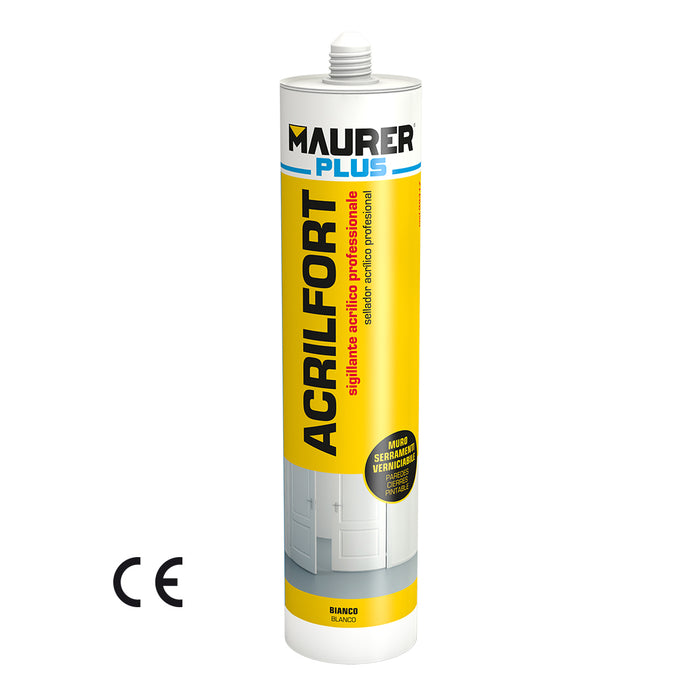 Cartuccia di silicone verniciabile Maurer Acrilfort 310ml