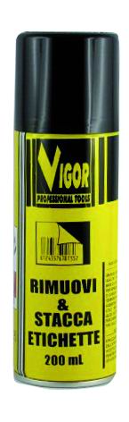 Rimuovi etichette Vigor spray 200ml