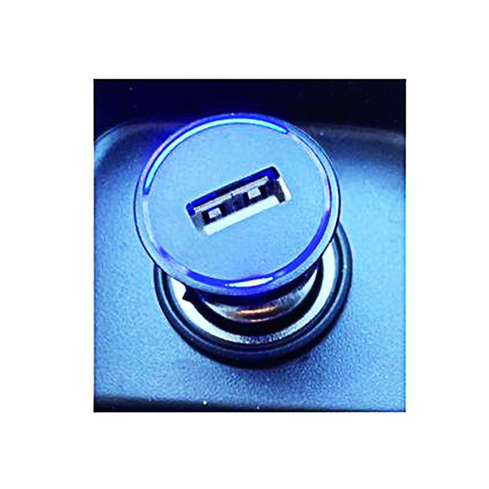 Caricabatterie per auto Vigor Mod. Sigar USB 12/24V