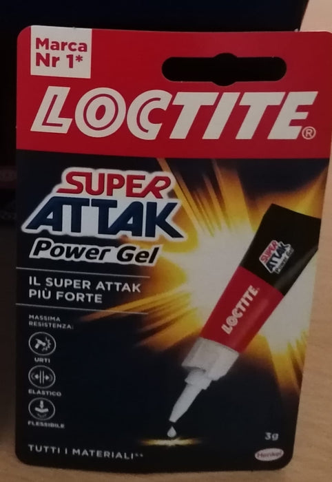 Adesivo Loctite Super Attak Power Flex Gel